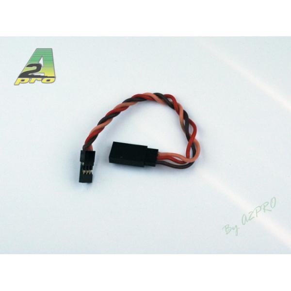 Rallonge 10cm JR - câble silicone 0,50mm² - 13555