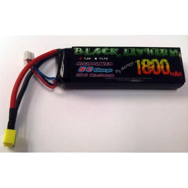 Lipo 2S 1800 mAh Black Lithium - A2P-9180220