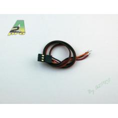 Cordon servo JR 30cm - câble 0,15mm² A2PRO
