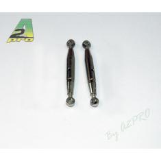 Tendeur aluminium M2,5 / 30mm (2 pcs)