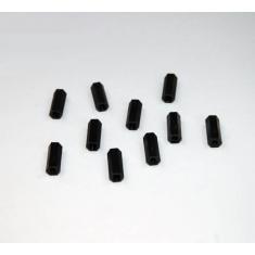 Entretoise nylon noir femelle-femelle M3x15 (10pcs) A2PRO