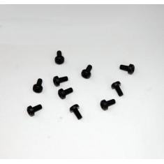 Vis TC nylon noir M3x6 (10pcs) A2PRO