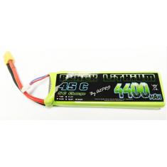 Black Lithium 4400mAh 45C 2S (232 grs) A2PRO