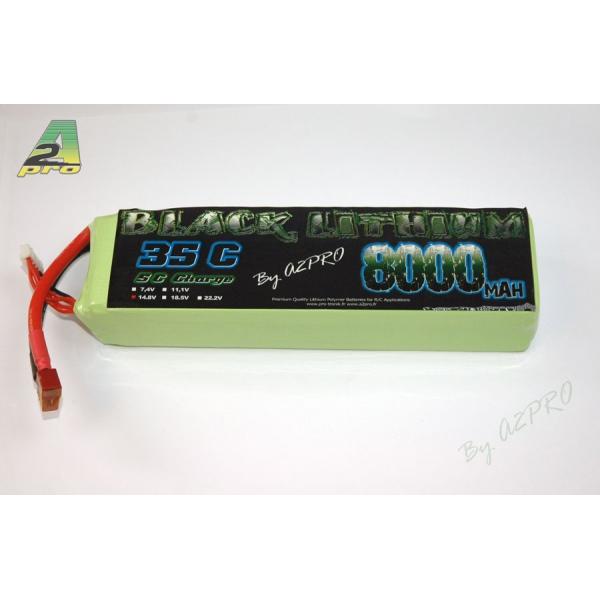 Black Lithium 8000mAh 35C 4S (730 grs) A2PRO - A2P-9800340