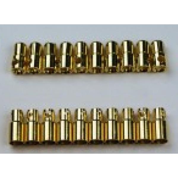 A2PRO Contact plaqué OR 6mm (10 pcs) - MPL-14060