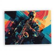 1000-piece Puzzle: Saxophonist