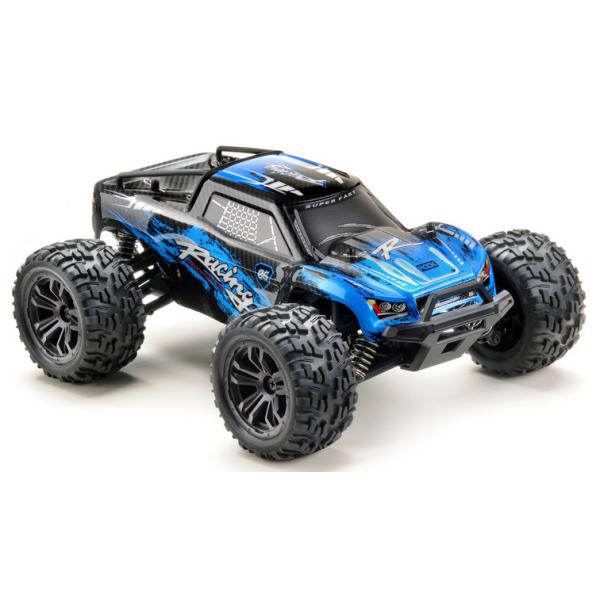 Monster Truck Racing 4WD 1/14 RTR noir/bleu - Absima-14004