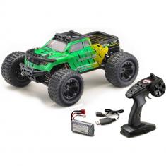 Monster Truck 1/16 MINI AMT yellow/green 4WD RTR