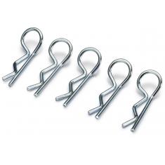 Abisma Clips carrosserie grand / Argent (10 pcs)