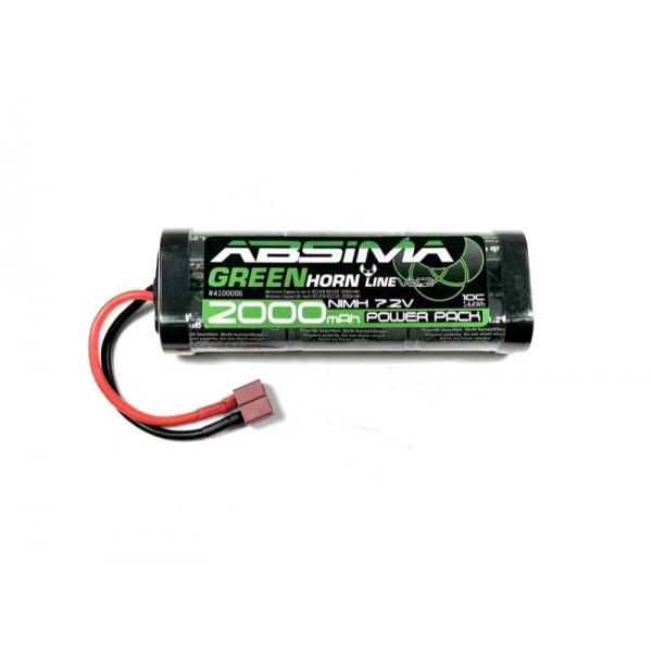 Batterie Greenhorn Vol.2 NiMH 7.2V 2000 (T-Plug) - Absima-4100006