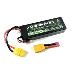 Batterie Greenhorn Vol.2 LiPo 2S 7,4V-50C 6000 HC (XT90/T-Plug)