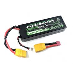 Batterie Greenhorn Vol.2 LiPo 2S 7,4V-50C 7000 HC (XT90/T-Plug)