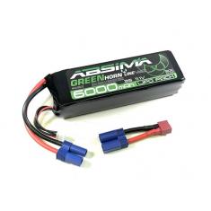 Batterie Greenhorn Vol.2 LiPo 3S 11,1V-50C 6000 SC (EC5/T-Plug)