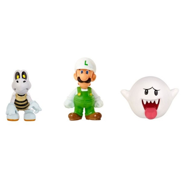 Micro figurines Nintendo : Fire Luigi, Dry Bones, Boo - Abysse-mfgnin017-6