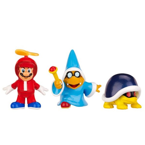 Micro figurines Nintendo - Mario hélices, Kamek, Buzzy Beetle - Abysse-mfgnin017-3
