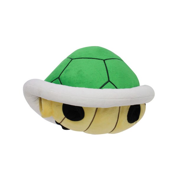 Peluche Nintendo : carapace tortue verte 32cm - Abysse-PELNIN116