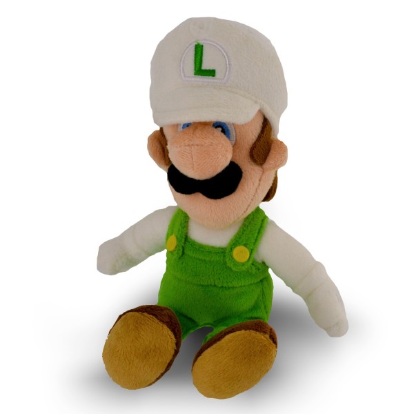 Peluche Nintendo Super Mario Bros Sanei 20 cm : Luigi - Abysse-PELNIN052-5