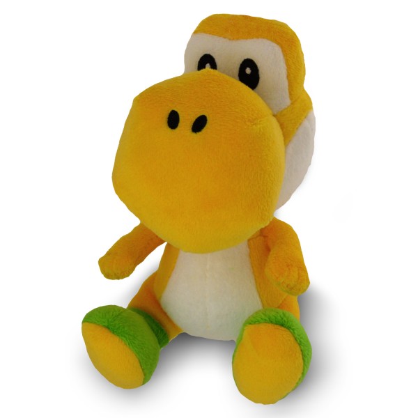 Peluche Nintendo Super Mario Bros Sanei 20 cm : Yoshi jaune - Abysse-PELNIN052-3