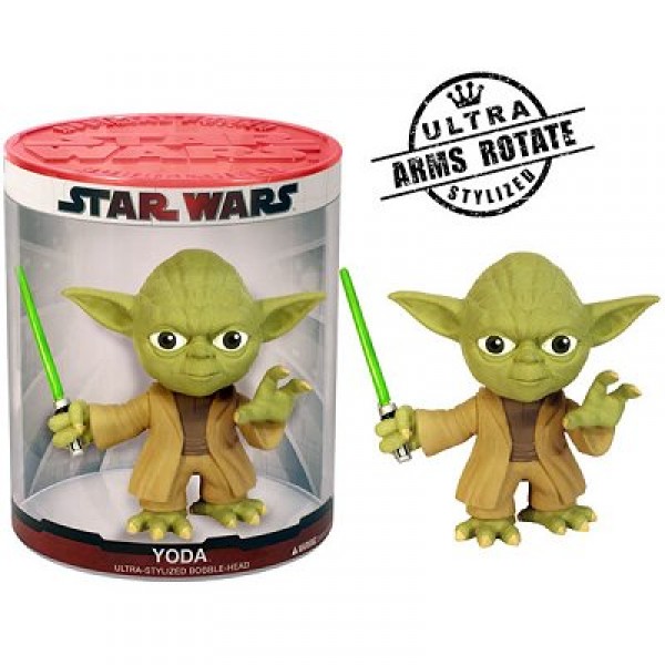 Figurine Star Wars : Bobble Head : Funko Force : Yoda - Abysse-BOBFUN004