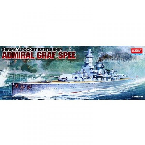 Maquette bateau : Admiral Graf Spee  - Academy-14103
