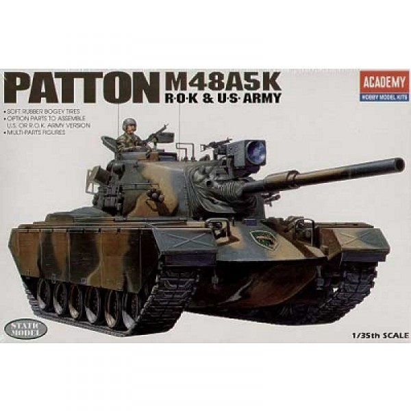Maquette Char : M48-A5 Patton Tank - Academy-1355