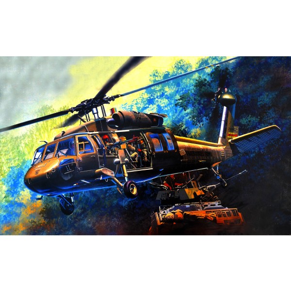 Maquette hélicoptère : U.S. Army UH-60L Black Hawk - Academy-2148