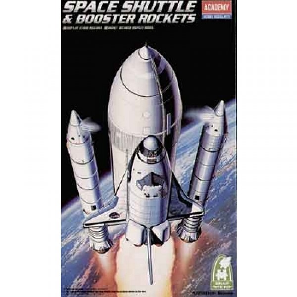 Maquette navette : Space Shuttle & Booster Rockets - Academy-1639