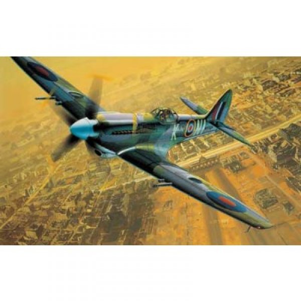 Maquette avion : Supermarine Spitfire MK XIV E - Academy-2161