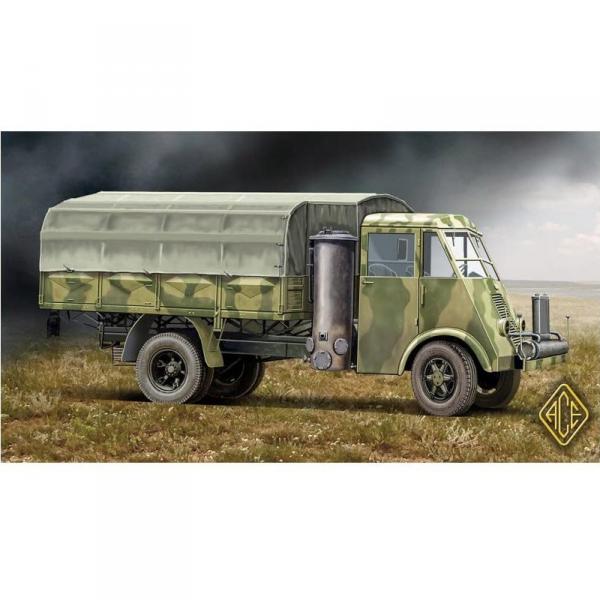 Military vehicle model: French 3.5t AHN truck with gas generator - Ace-ACE72532