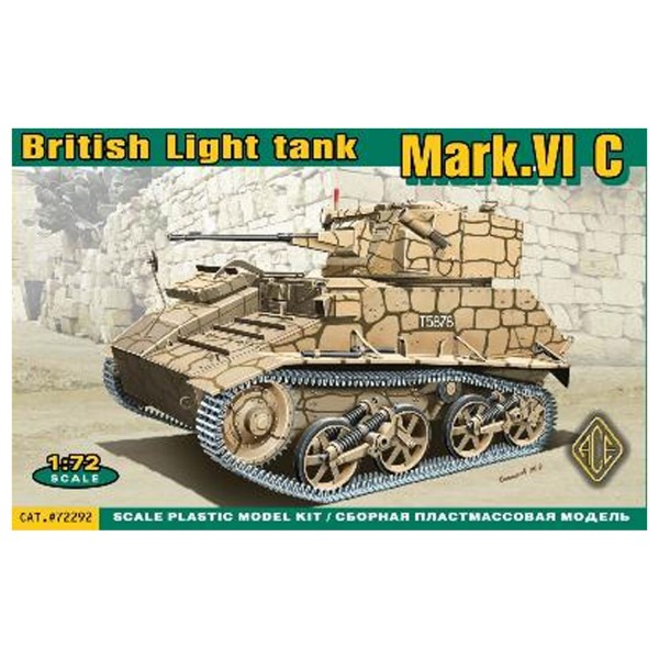 Maquette char : Char léger britannique MARK.VI C - Ace-ACE72292