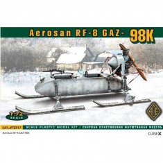Maquette Matériel Militaire : Aerosan RF-8 Gaz 98K