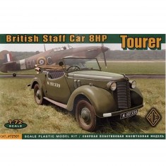 Maquette véhicule militaire : British Staff Car 8 HP