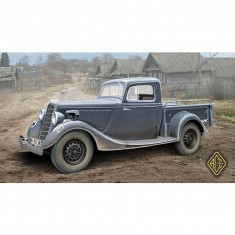 Modellauto: WWII sowjetischer Pick-Up Gas M-415