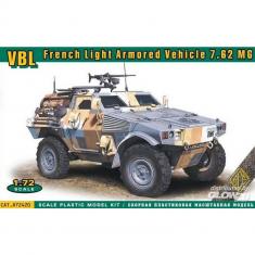 Militärfahrzeugmodell: VBL Französisches leichtes Panzerfahrzeug 7,62 MG