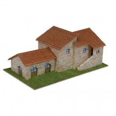 Keramikmodell: Toskanische Villa