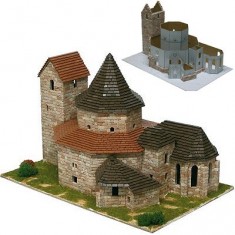 Maquette en céramique : Abbatiale d'Ottmarsheim, France