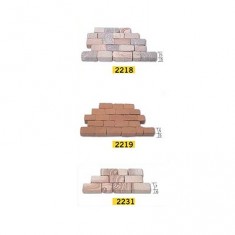 300 red bricks 10x5x5mm - Ceramic model Accessories