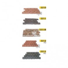 300 clear tiles 11x6x1.5mm - Ceramic model Accessories