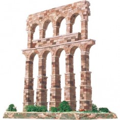 Ceramic model: Segovia aqueduct, Spain
