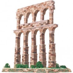 Ceramic model: Segovia aqueduct, Spain