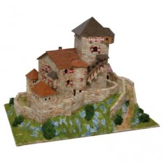 Maquette en céramique : Château Branzoll, Chiusa, Italie