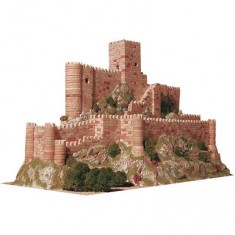 Maqueta de cerámica: Castillo de Almansa, España