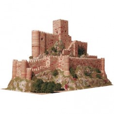 Maquette en céramique : Château de Almansa, Espagne