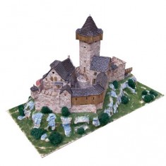 Maquette en céramique : Château de Falkenstein, Obervellach, Autriche