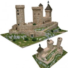 Keramikmodell: Château de Foix, Frankreich