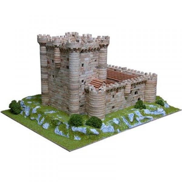 Ceramic model: Fuensaldaña Castle, Spain - Aedes-1003