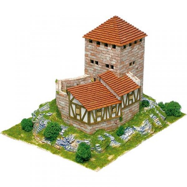 Ceramic model: Grenchen Castle, German-speaking Switzerland - Aedes-1052