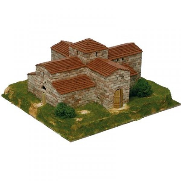 Ceramic model: Church of San Pedro de la Nave, Zamora, Spain - Aedes-1102