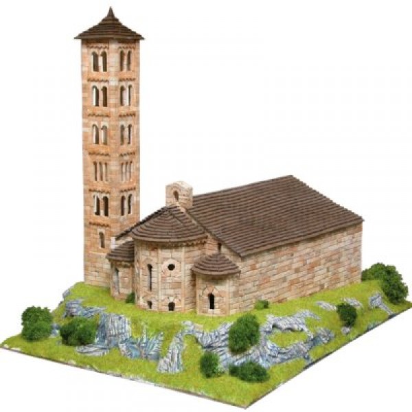 Maquette en céramique : Eglise de Sant Climent de Taüll, Espagne - Aedes-1104