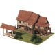 Miniature Maquette en  céramique : Maisons rurales